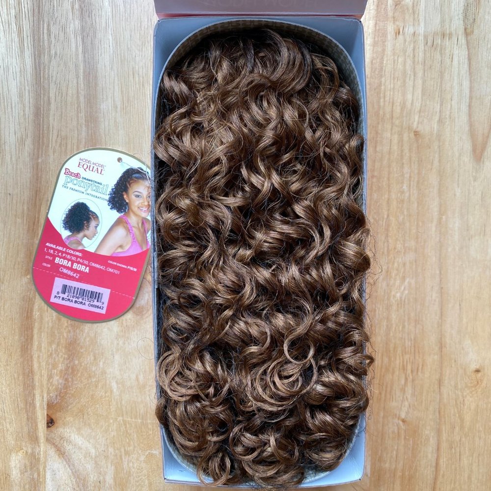#93 MODEL MODEL BEACH DRAWSTRING PONYTAIL